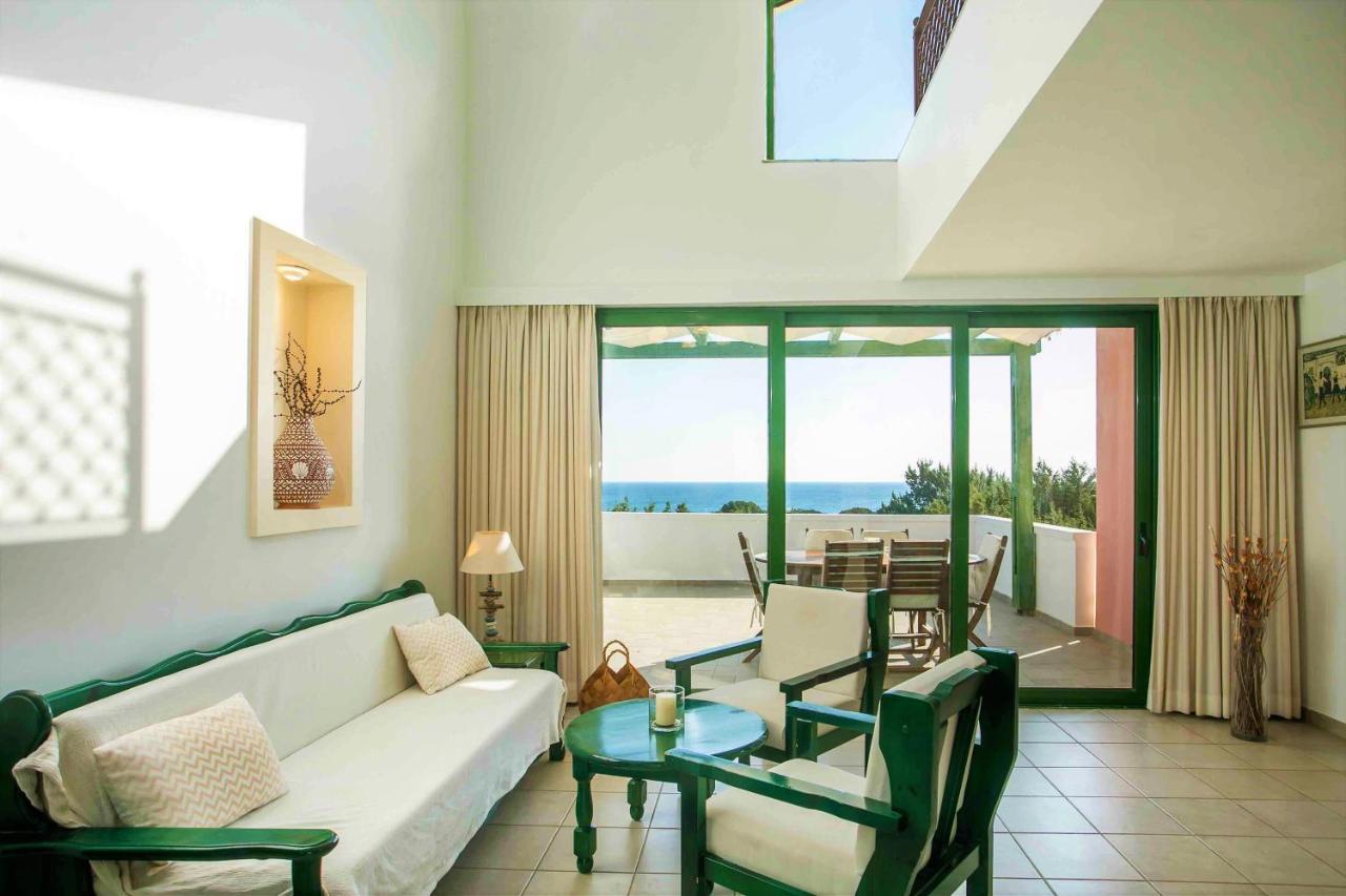 Beachfront Villa Rhodes Seashell Gennadi Exterior photo