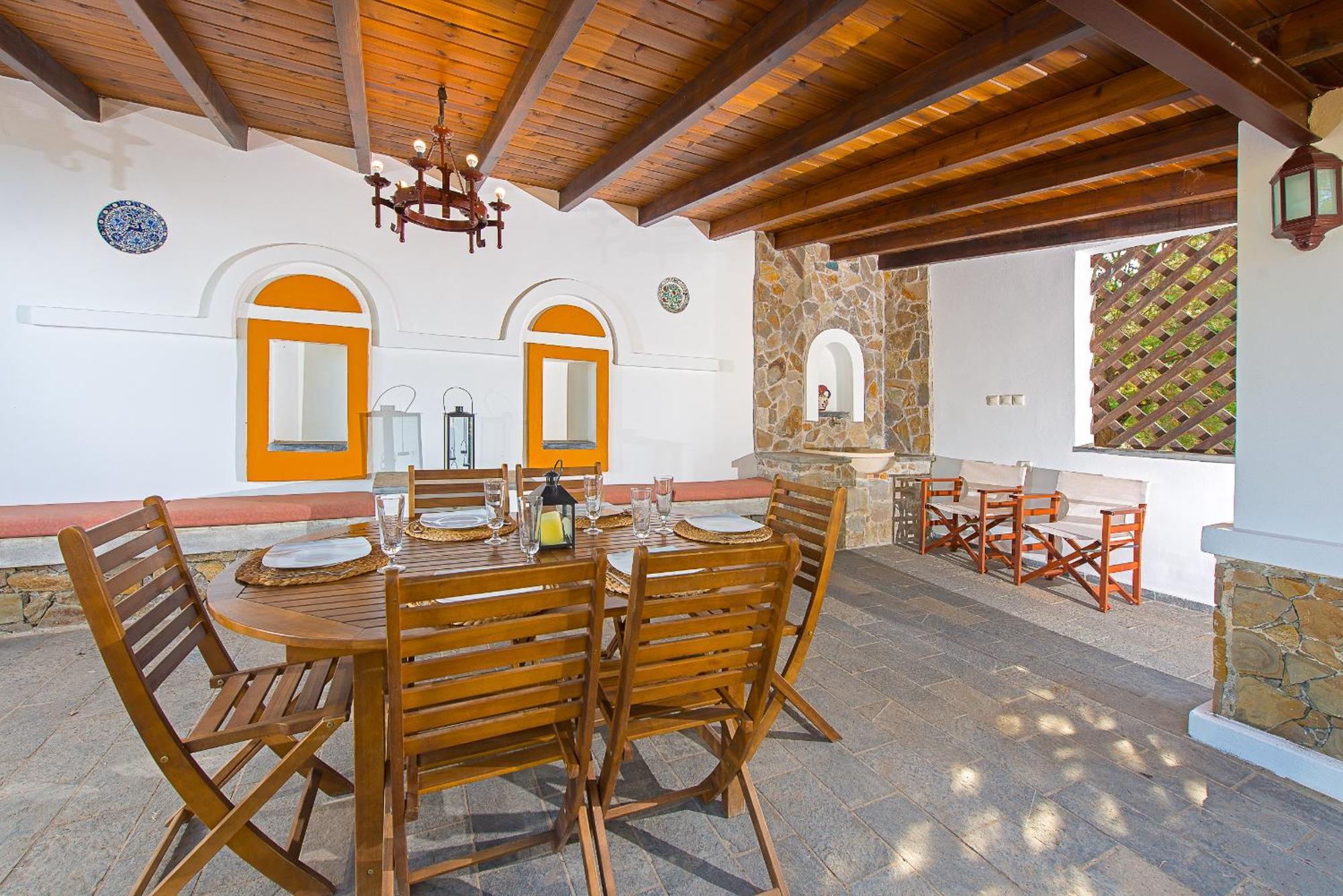 Beachfront Villa Rhodes Seashell Gennadi Exterior photo
